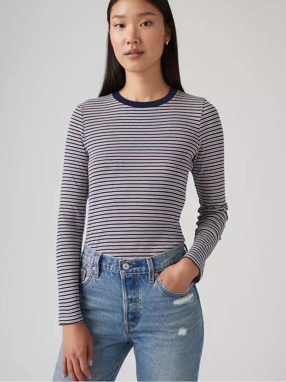 Levi’s Striped Long Sleeve - Size M